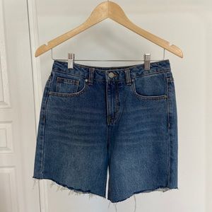 Vintage Medium Wash Denim Shorts